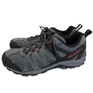 Merrell Accentor 3 Mens Size 12 Gray Suede Hiking Shoes J135485 Low Top Lace Up